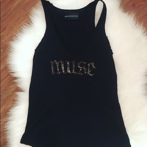 Zadig & Voltaire “Muse” wool and cashmere tank top